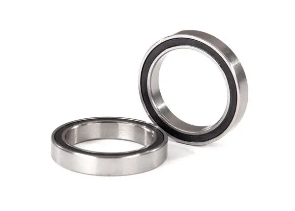 5098A Traxxas Ball Bearings, Black Rubber Sealed (17X23x4mm) (2) 1