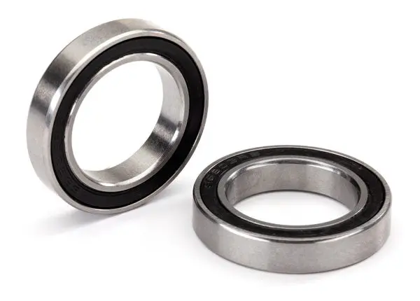5107X Ball Bearing, Black Rubber Sealed, Stainless (17X26x5) (2) 1
