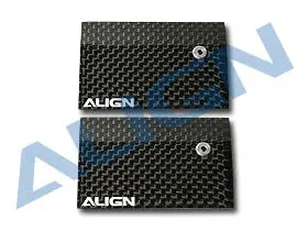 H50118t Align Carbon Fiber Flybar Paddle T-Rex 500 1