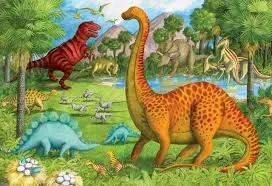 Dinosaur Friends Floor Puzzle (24Pc) 1