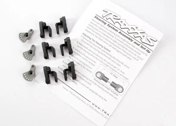 5345X Servo Horns, Steering And Throttle (For Non-Traxxas® Servos (Hitec, Jr, Ko, Airtronics)) 1