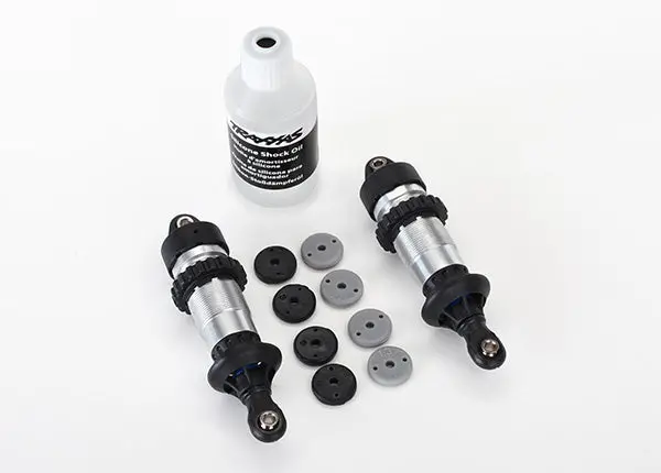 5460 Shocks, Gtr Aluminum (Assembled) (2) (Without Springs) 1