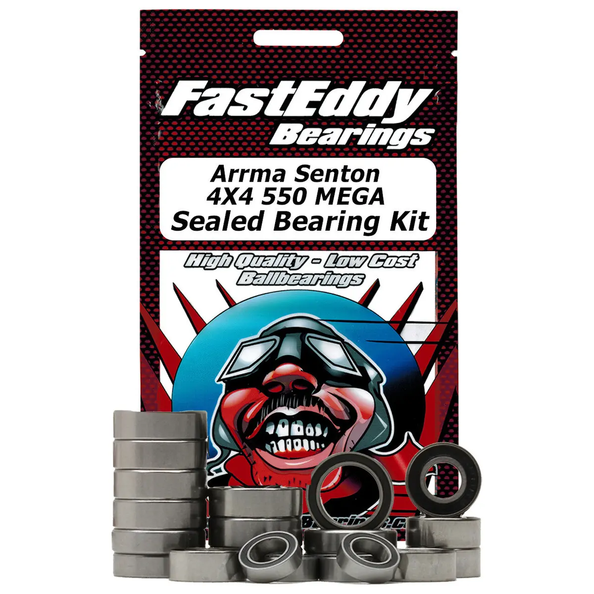 Tfe7667 Arrma Senton 4X4 550 Mega Sealed Bearing Kit 1