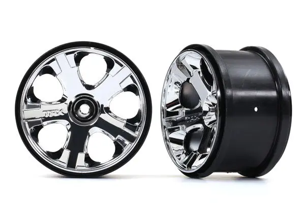 5576 Wheels, All-Star 2.8" (Chrome) (Nitro Rear/ Electric Front) (2) 1