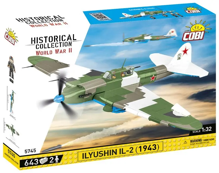 Cobi-5745 Cobi Ilyushin Il-2 (1943): Set #5745 1