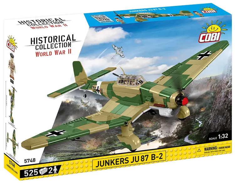 Cobi-5748 Cobi Junkers Ju 87 B-2 Dive Bomber : Set #5748 1