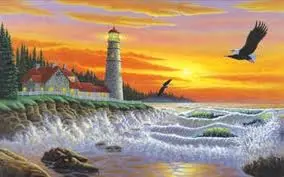 Guiding Light (11In X 15In) 1