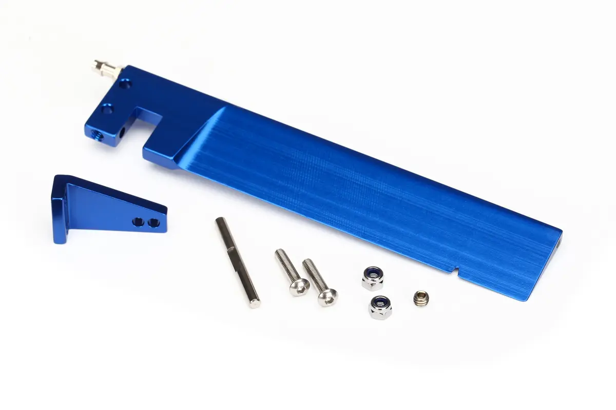 5779 Traxxas Rudder (127.5 Mm)/ Rudder Arm/ Hinge Pin/ 3X15mm Bcs 1