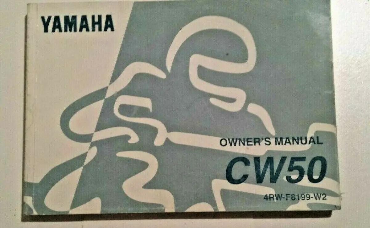 Cw 50 Yamaha Owners Manual 1