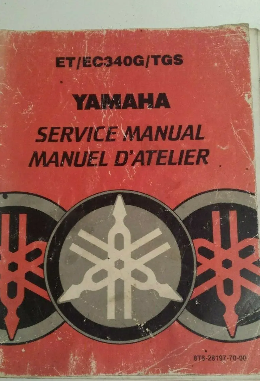 Yamaha Et/Ec340g/Tgs Service Manual Oem Yamaha 1