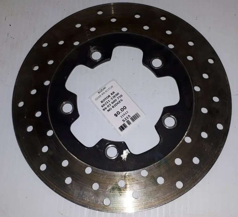 Gsx-R 600 750 Rear Brake Rotor 1