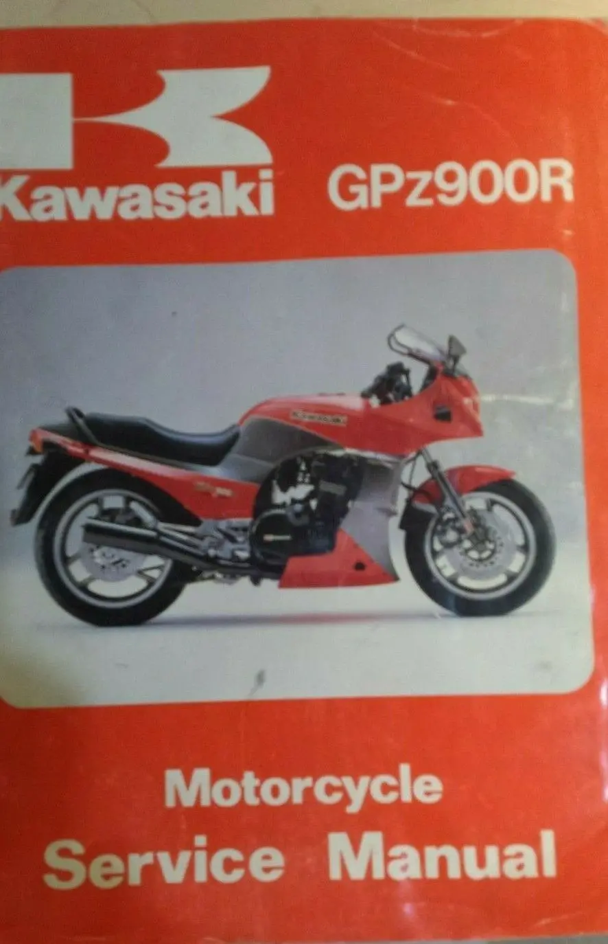 Kawasaki Gpz900r Zx900  Shop Manual; 1
