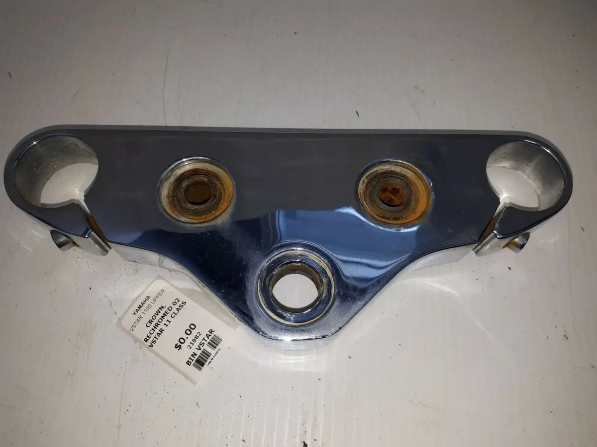 2002 V-Star 1100 Classic Upper Crown, Re-Chromed 1