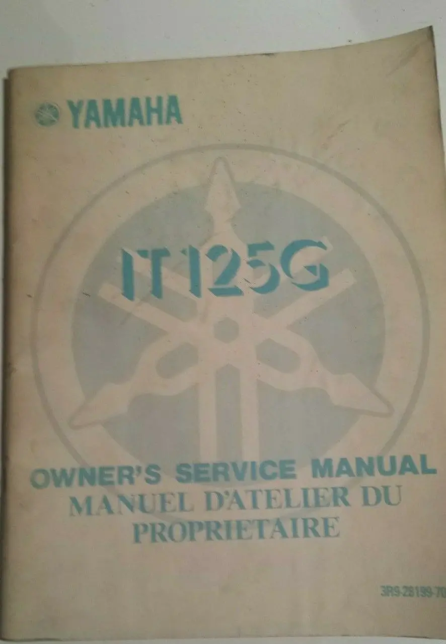 1980 It125g Service Manual 1