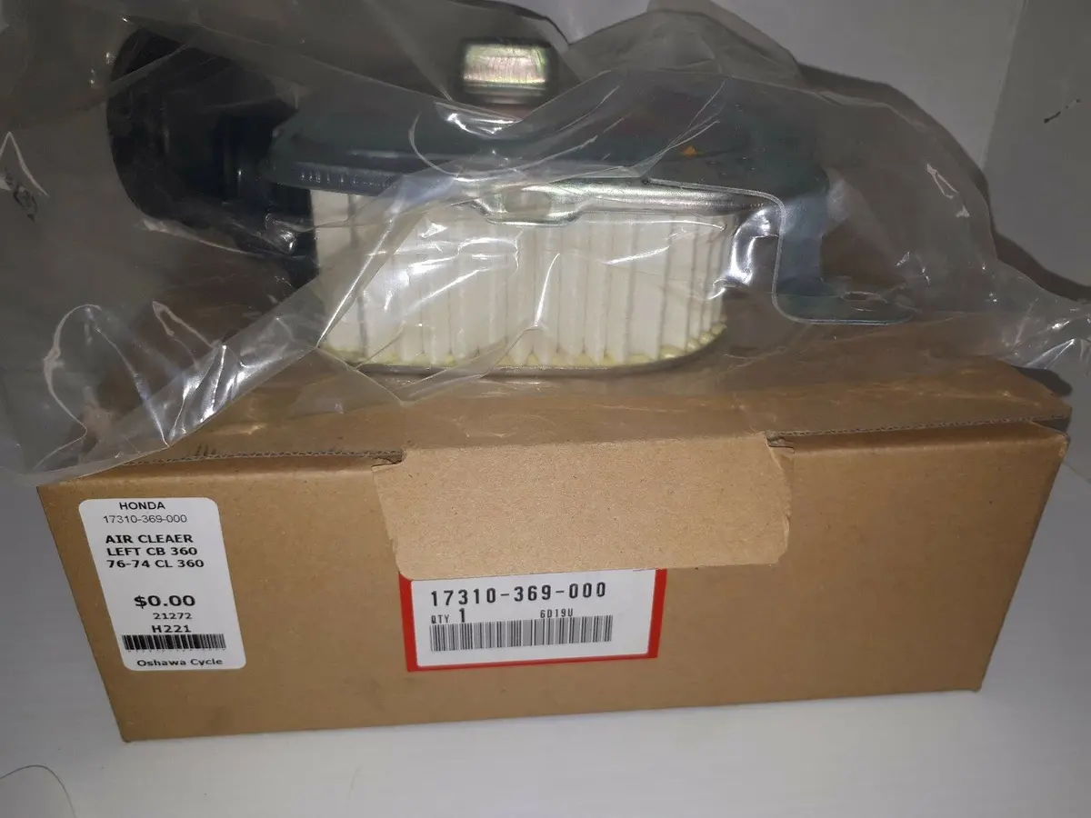 Honda Cb 360 Cl360 Left Air Cleaner 1