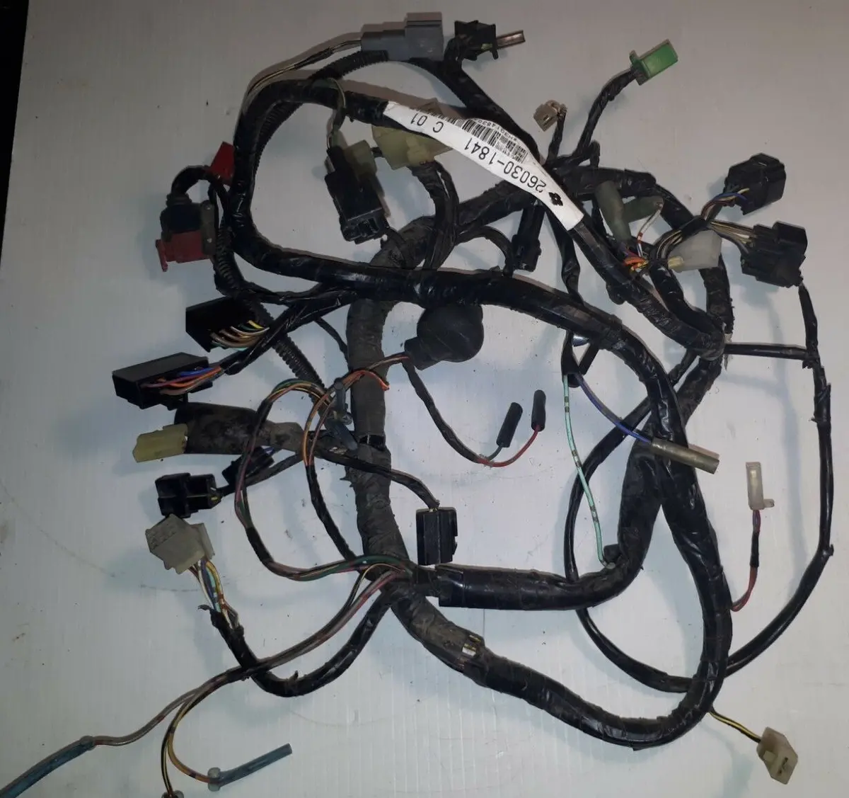 Kawasaki Zrx1200r Main Wire Harness 1