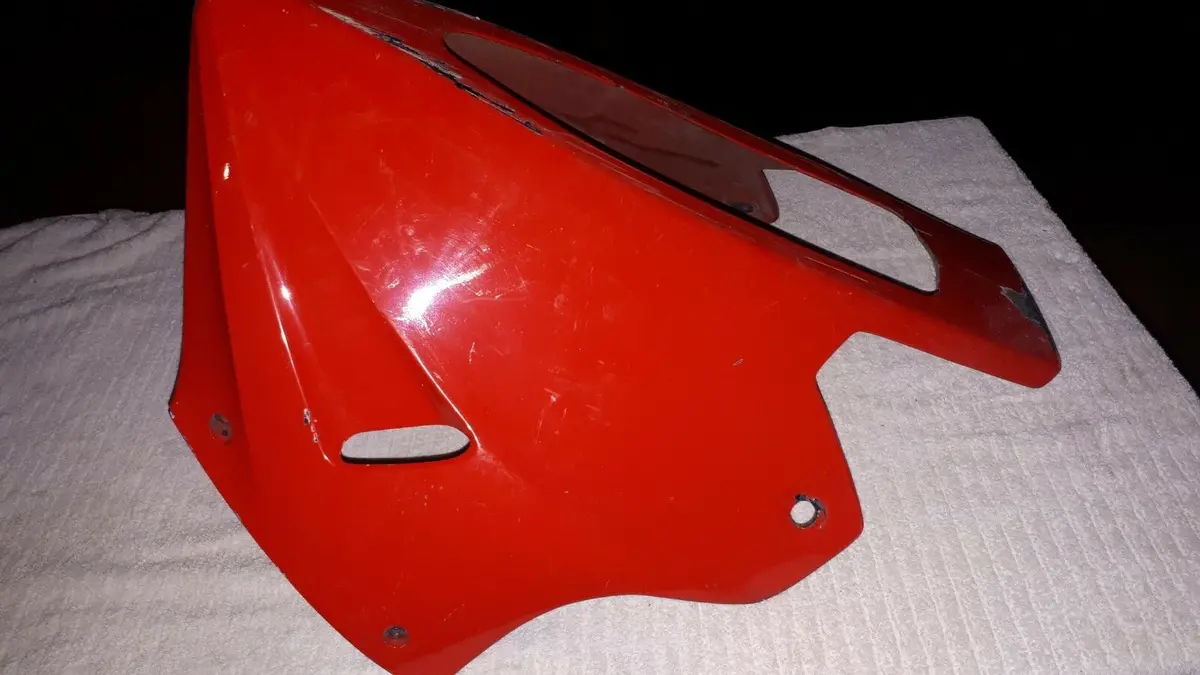 Zx750r Ninja Red Belly Fairing, Under Cowl 1