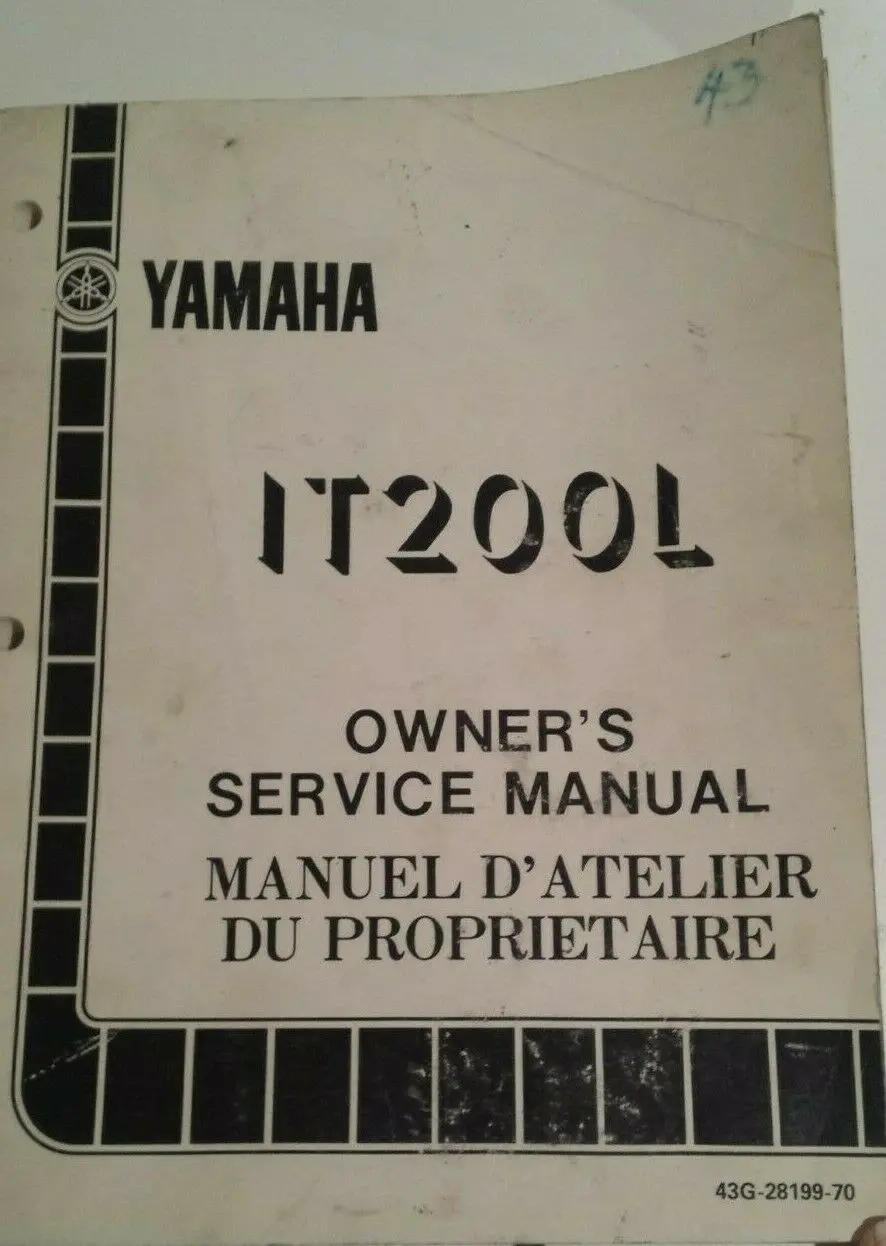 1984 It200l Service Manual 1