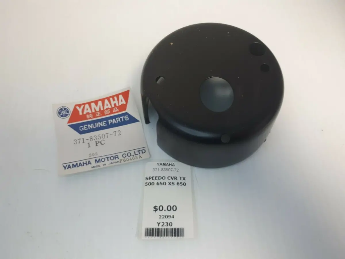 Tx500 Tx650 Xs650 Speedo Cover, Oem Yamaha 371-83507-72 1