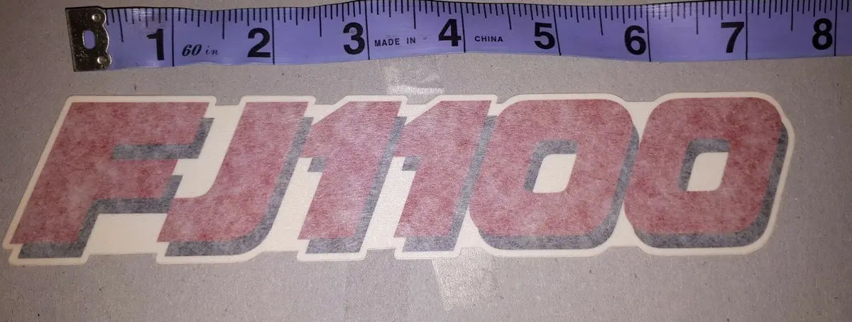 1984-1985 Fj 1100 Left Fairing Graphic 1 1