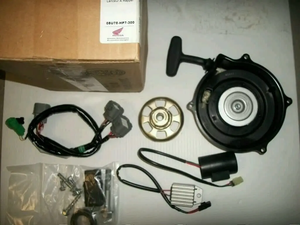 Trx 420 Starter Recoil , Honda New Oem 08U78-Hp7-300 1