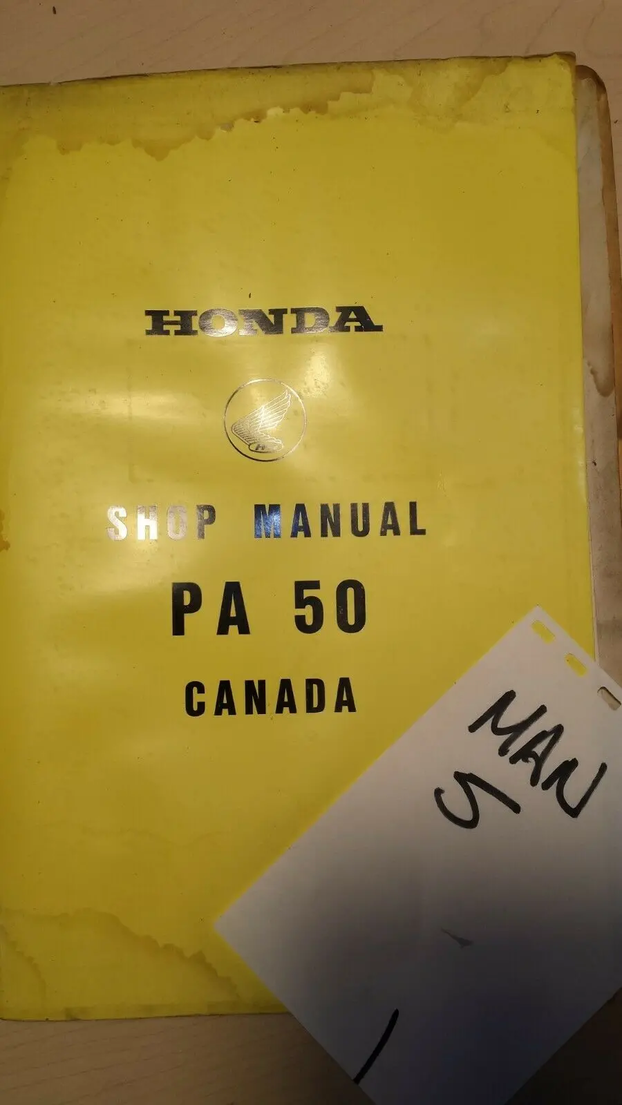 Pa 50 Honda Shop Manual 1