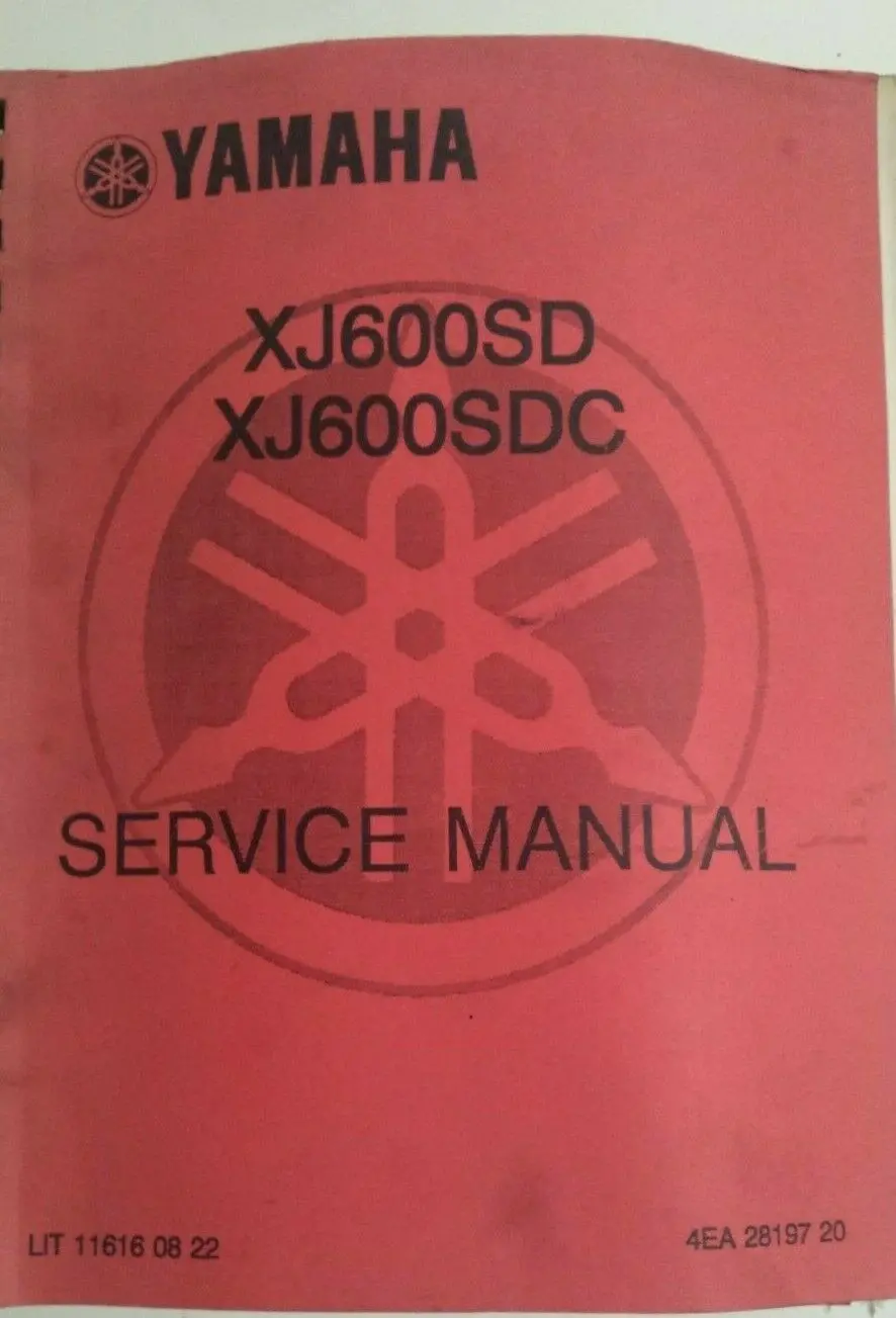 Yamaha Xj 600 Service Manual Oem Yamaha Manual 1