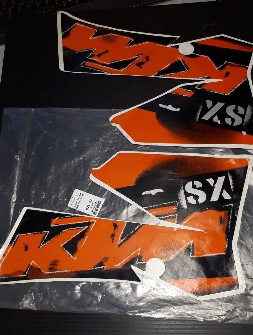 Ktm 85Sx Rad Shroud Decals 1