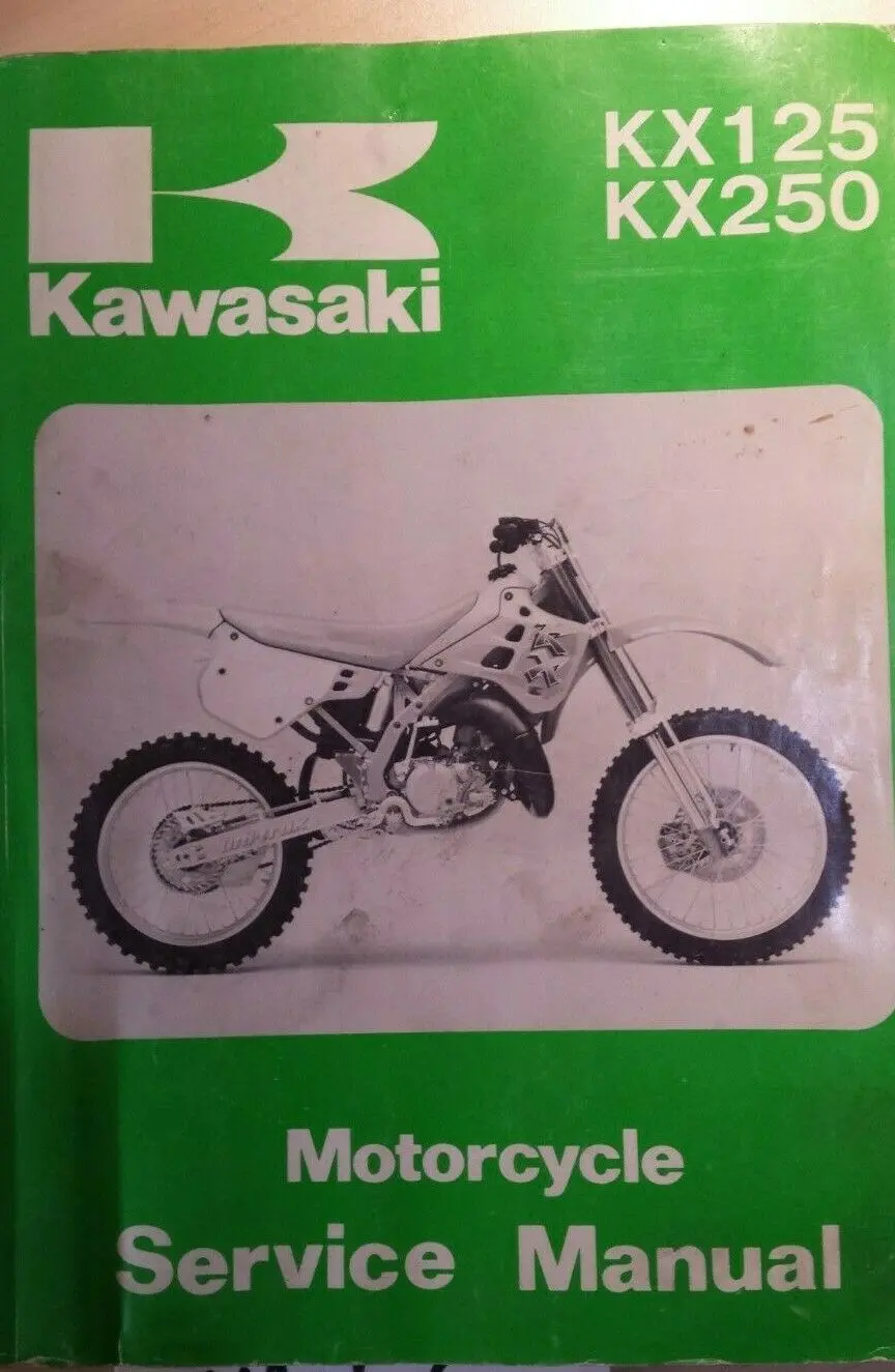 1990 1991 Kx125 Kx250 Kawasaki Service Manual 1