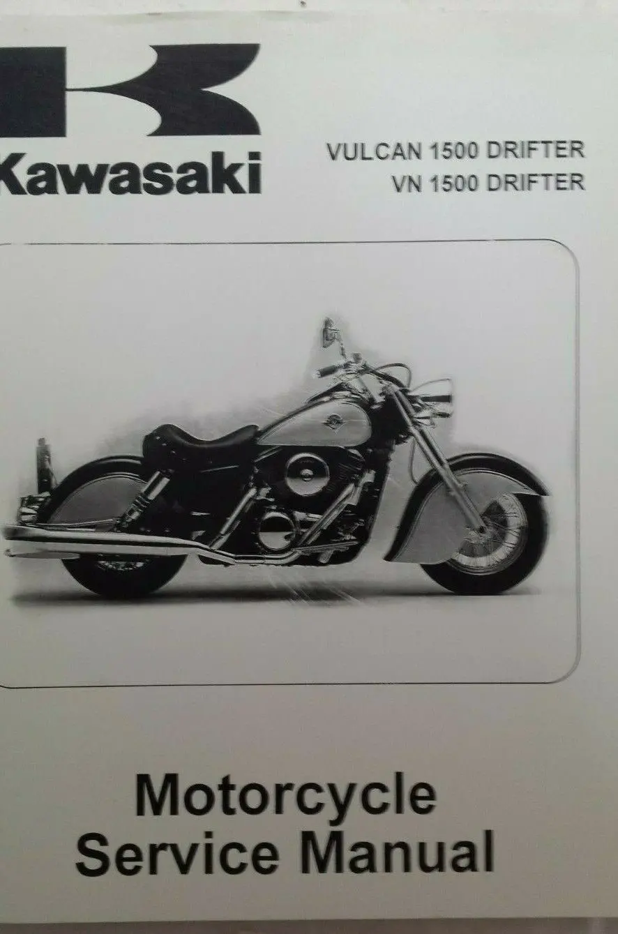 2001 2002 Vn 1500 Drifter Service Manual 99924-1268-02 1