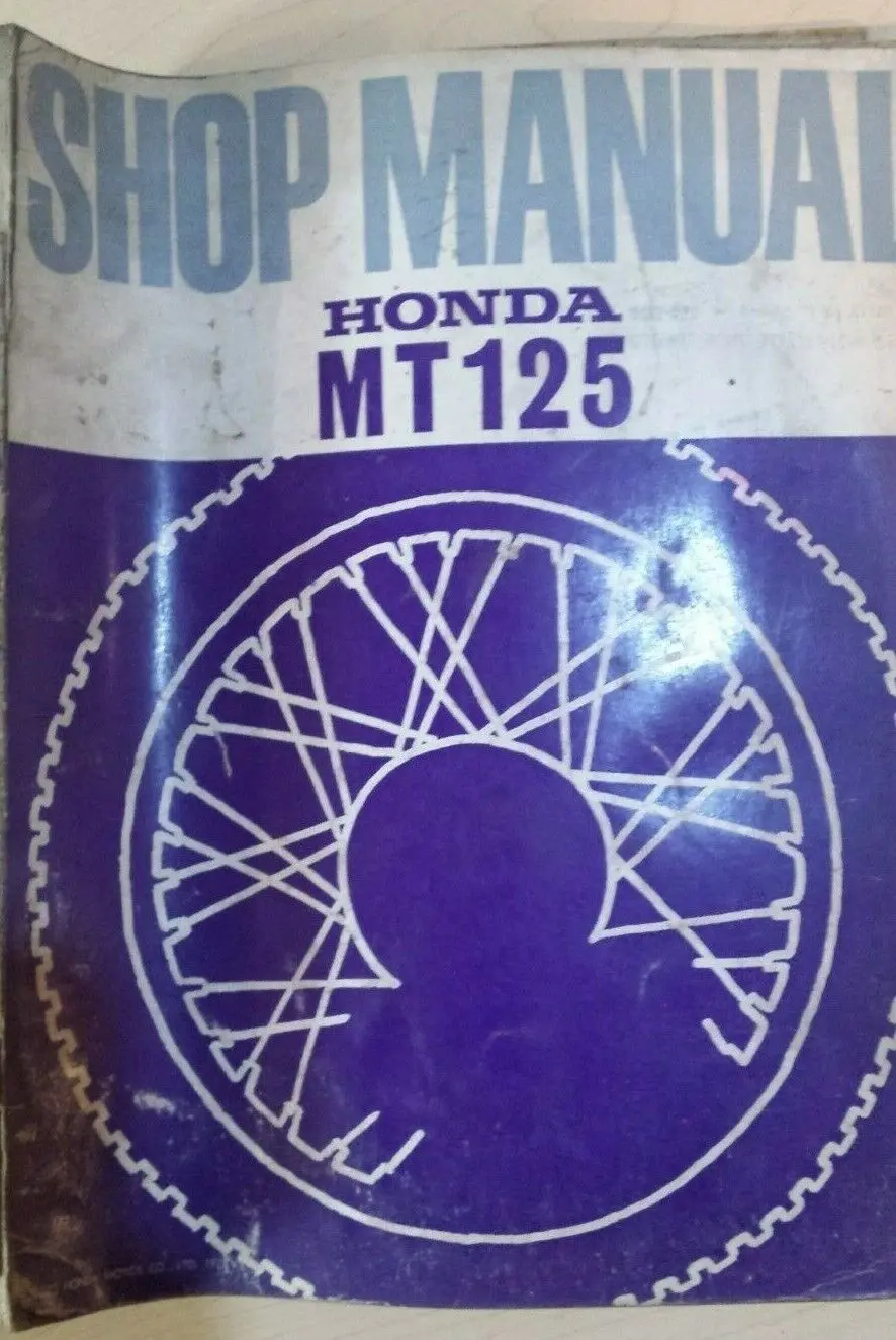Honda Mt125 Shop Manual 1