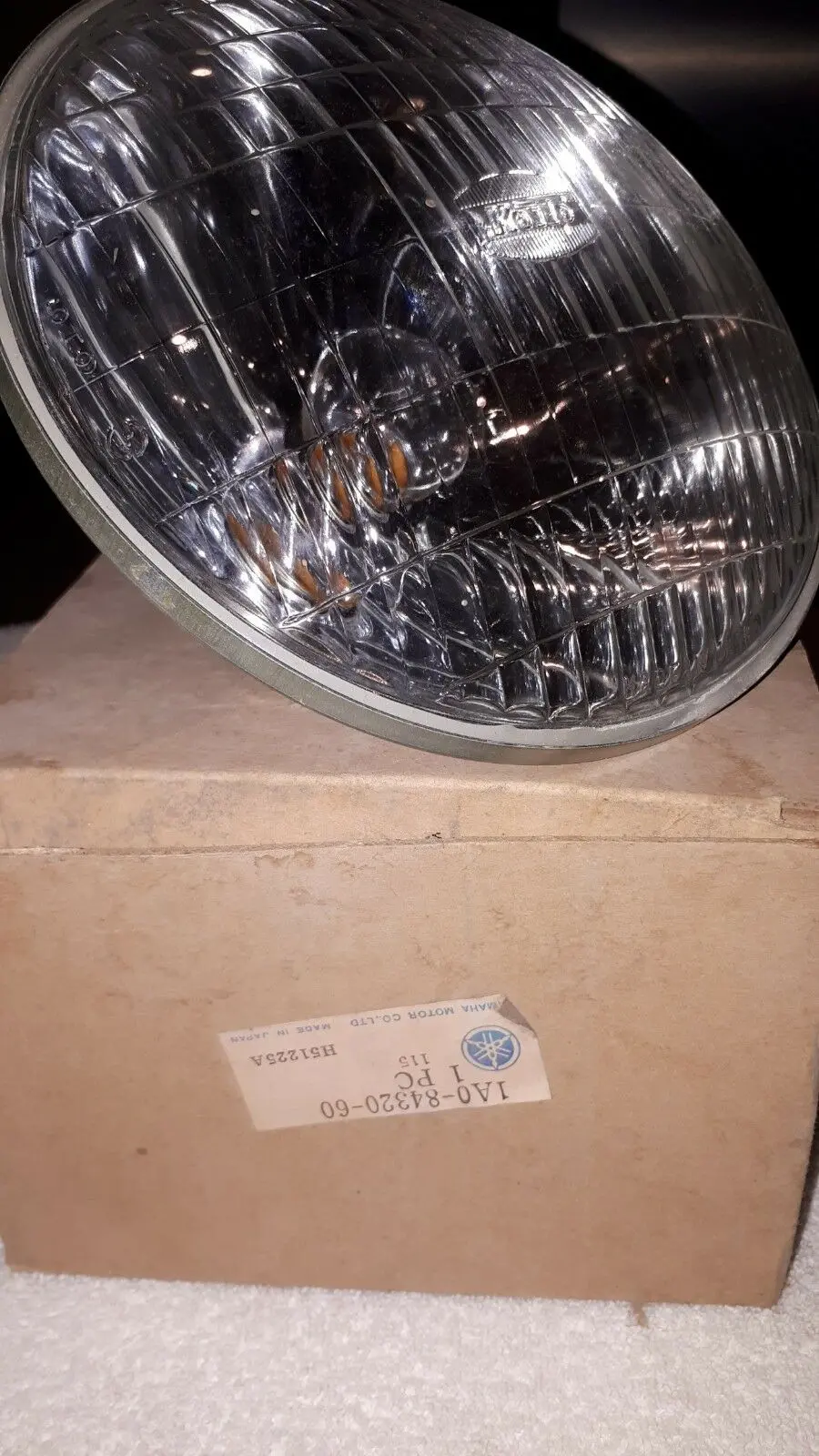 Yamaha Rd 400 Headlight Lens Assembly 1