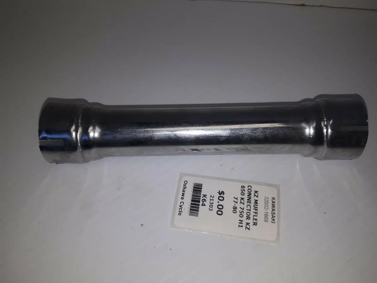 Kz 650 Kz 750 Pipe, Muffler Connector, 32032-1669    1977 - 1980 Kz Ltd Custom 1