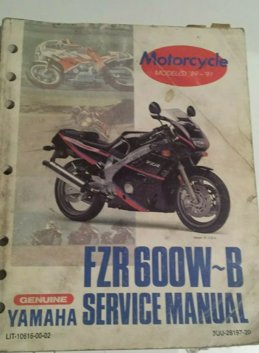 Yamaha Fzr600wb Service Manual Oem Yamaha 1