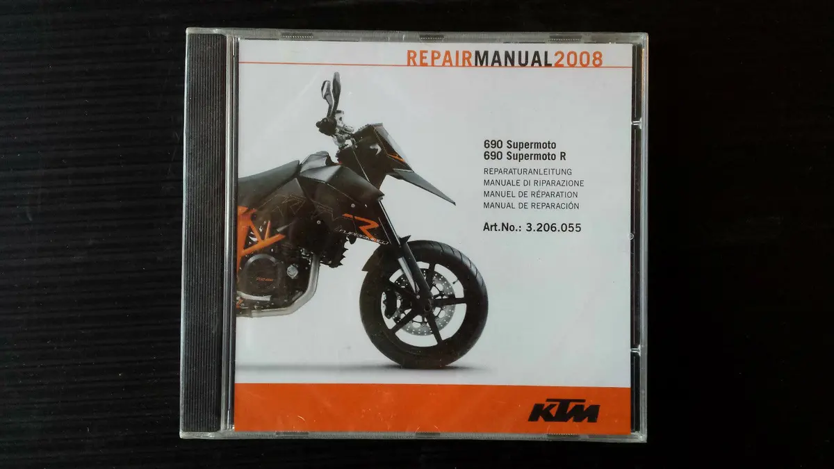 Ktm Repair Manual 690 Supermoto Supermoto R #3206055 , 2008 1