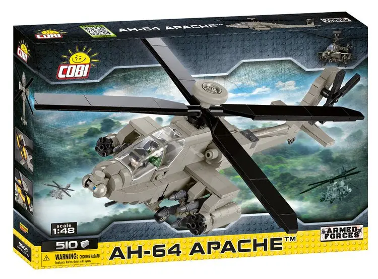 Cobi-5808 Cobi Ah-64 Apache Helicopter: Set #5808 1