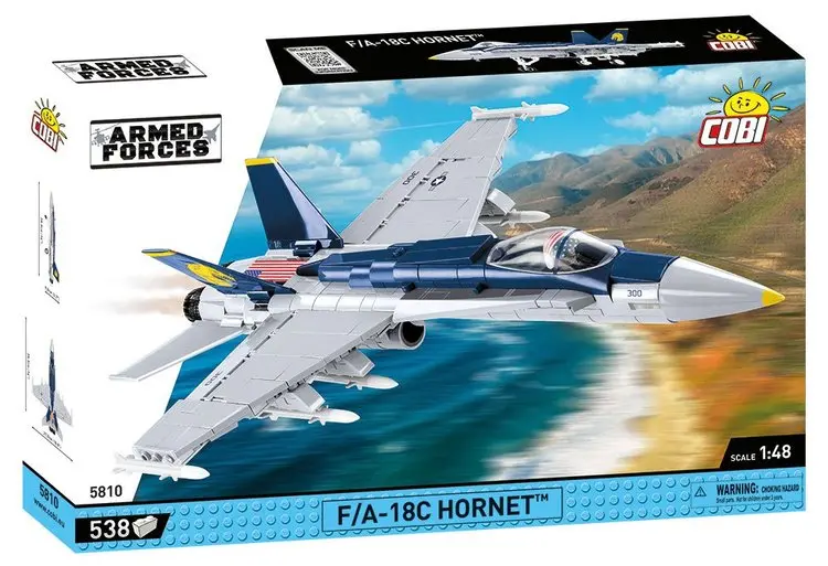 Cobi-5810 Cobi F/A-18C Hornet Fighter Jet: Set #5810 1