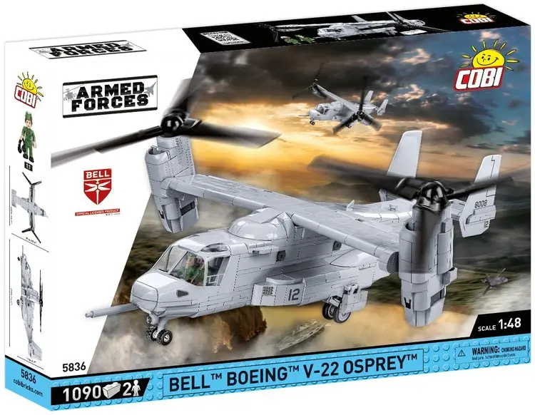 Cobi-5836 Cobi Bell Boeing V-22 Osprey Tiltrotar Aircraft: Set #5836 1