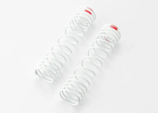 5859 Springs, Rear (White) (Progressive Rate) (2) (Fits #5862 Aluminum Big Bore Shocks) 1