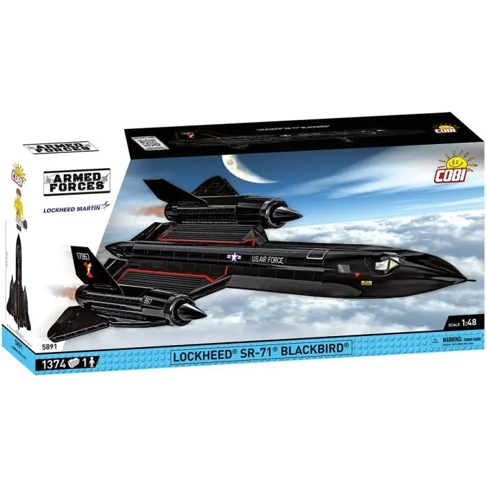 Cobi-5891 Lockheed Sr-71 Blackbird 1