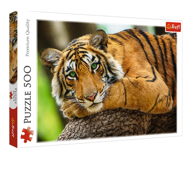 Tiger Portrait 500-Piece Puzzle 1