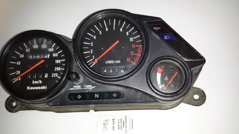 Kawasaki Ninja500 Ex500 Guages, Speedometer 1