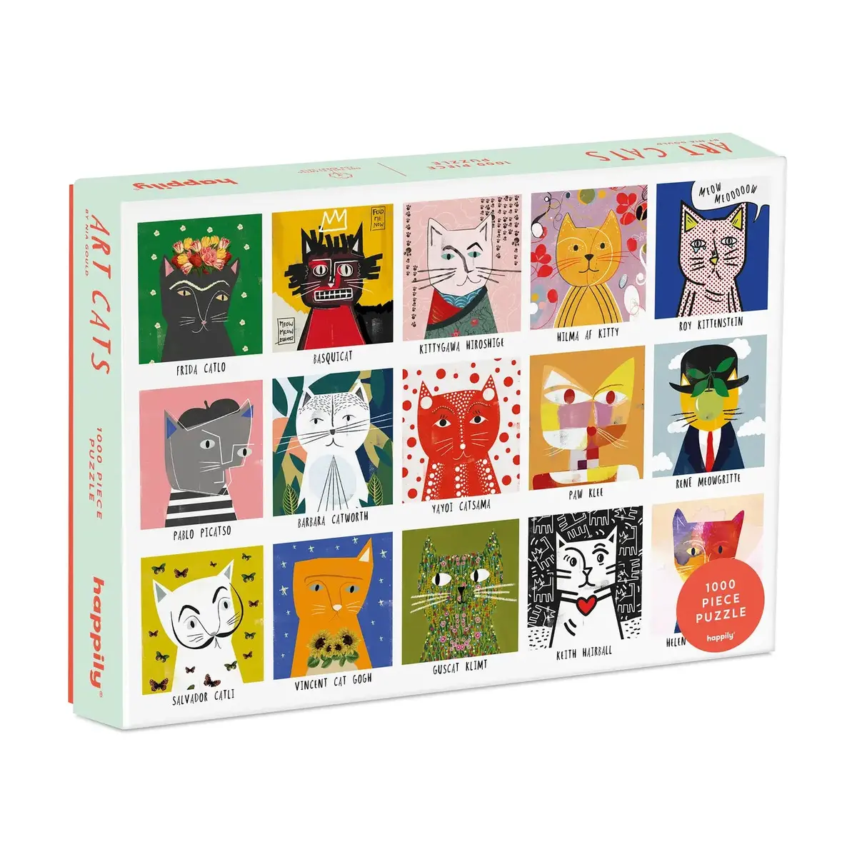 Art Cats 1000-Piece Puzzle 1