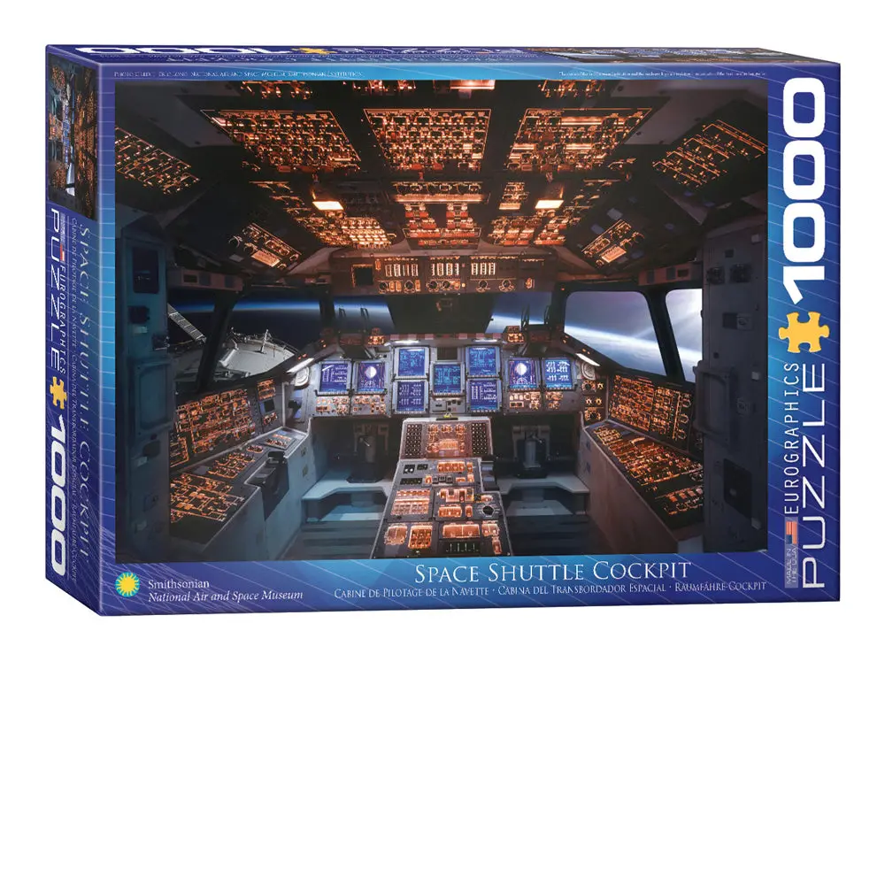 Space Shuttle Cockpit 1000-Piece Puzzle 1