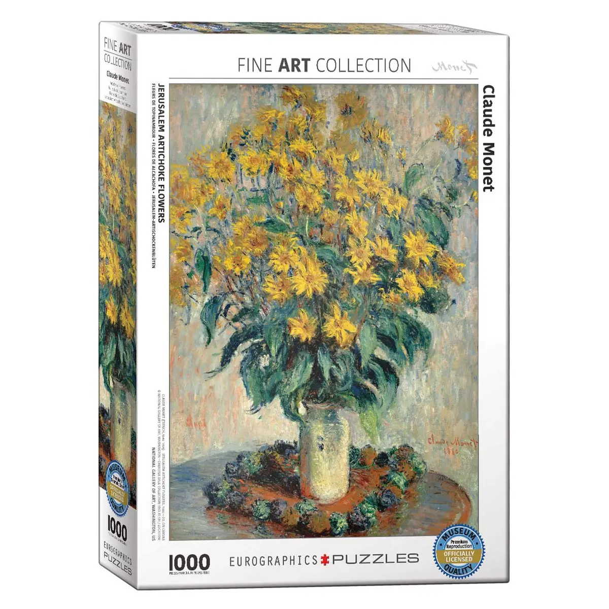 Jerusalem Artichoke Flowers 1000-Piece Puzzle 1