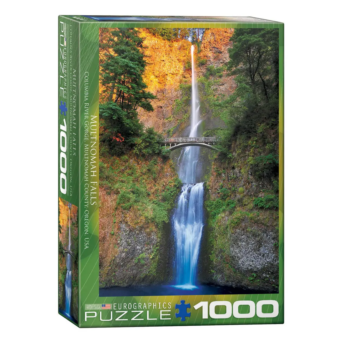 Multnomah Falls Oregon 1000-Piece Puzzle 1