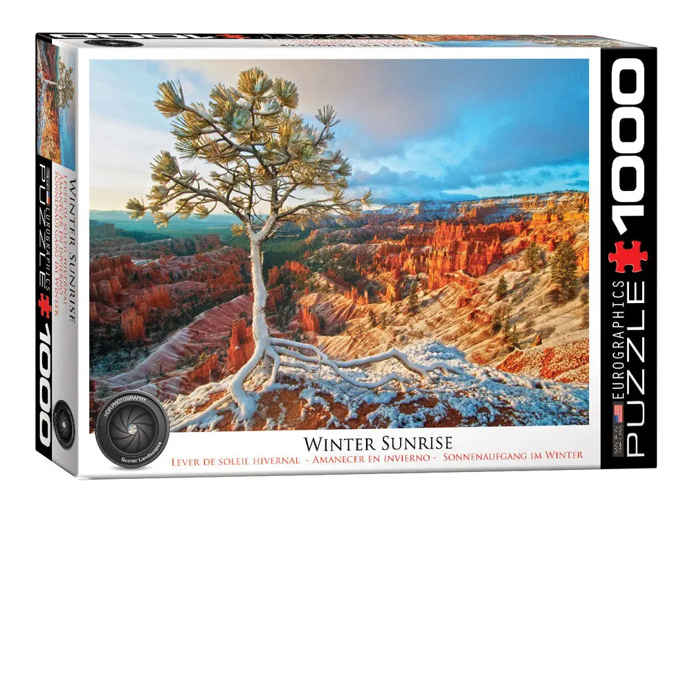 Winter Sunrise 1000-Piece Puzzle 1