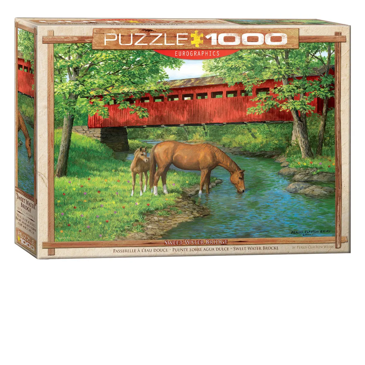 Sweet Water Bridge 1000-Piece Puzzle 1