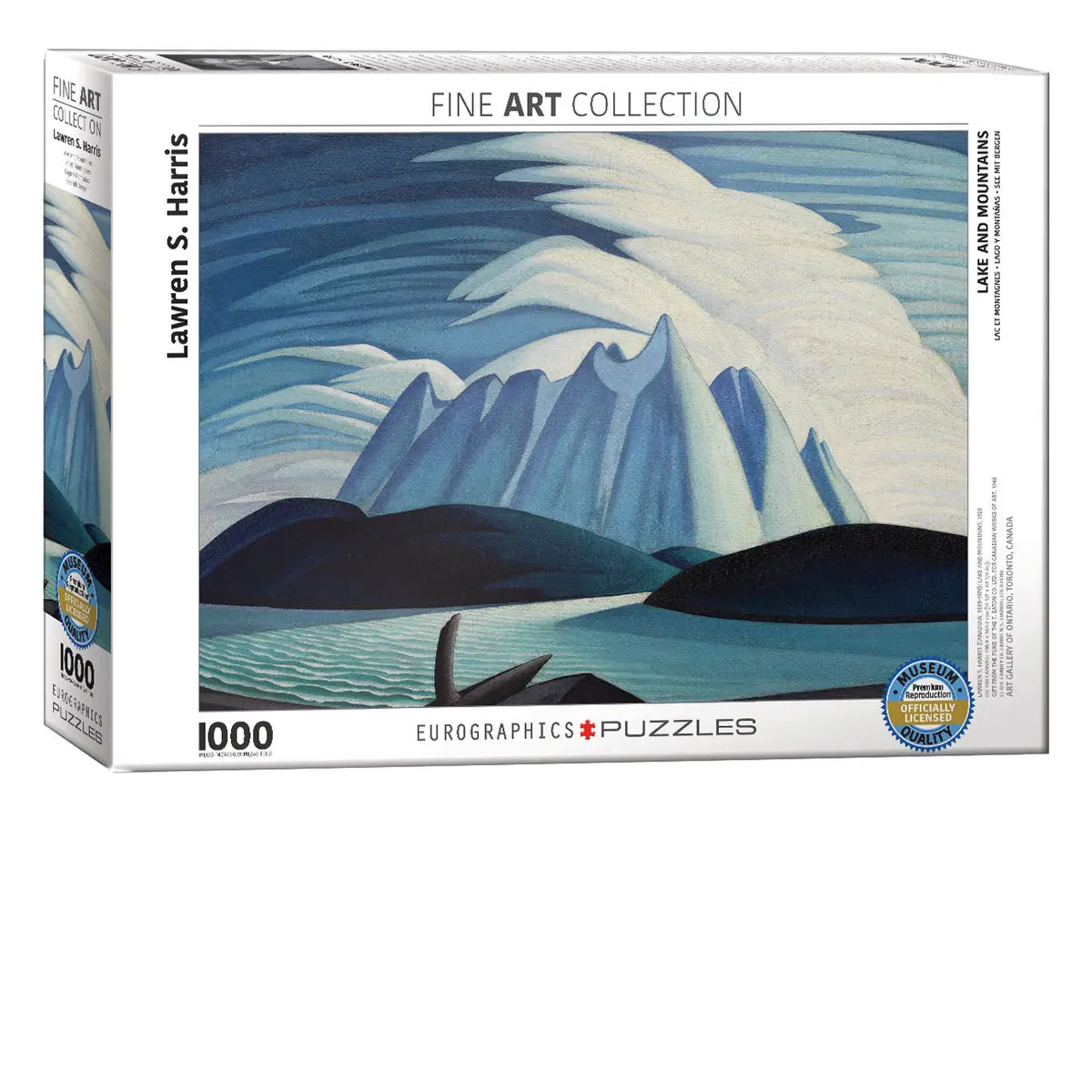 Lake And Mountains 1000-Piece Puzzle 1