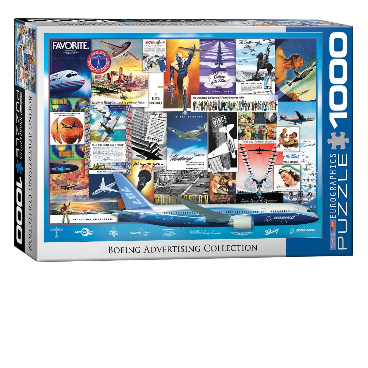 Boeing Advertising Collection 1000-Piece Puzzle 1